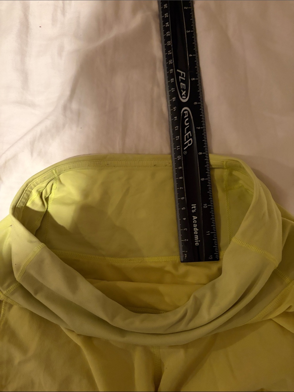 Lululemon Athletica speed ups Vibrant Yellow Athletic Shorts - Picture 6 of 7